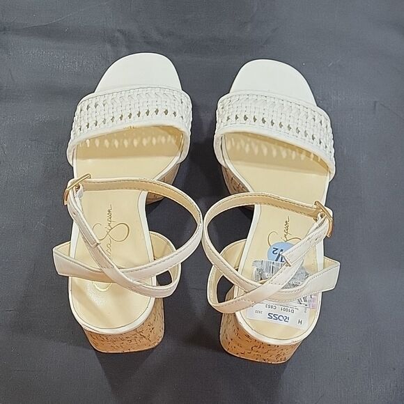 BRAND NEW JESSICA SIMPSON BLOCK HEEL SANDAL - Picture 5 of 16